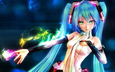 Image Vocaloid Hatsune Miku Miku Append Anime Girls Vocaloid Append 1920x1200 Heroes