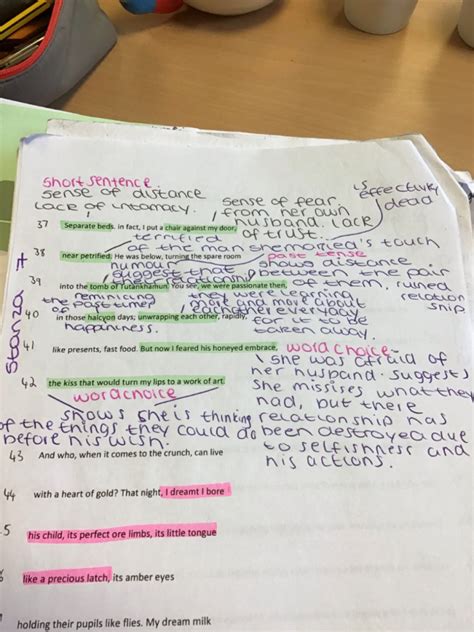 Mrs Midas Annotations | Miss Innes' Revision Resources