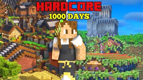 I SURVIVED 1000 Days In Hardcore Minecraft Full Movie YouTube