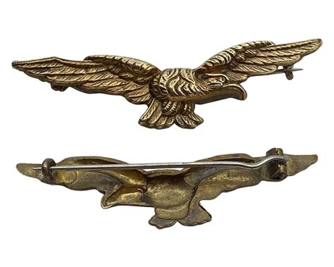 Ww Royal Air Force Detailed Official Aircrew Pathfinder Wing Badge