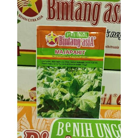 Jual Benih Sawi Pahit Majapahit Gram Cap Bintang Asia Pt Benih Citra