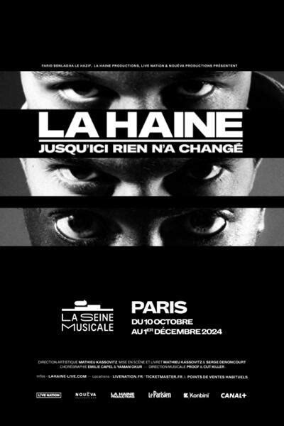 La Haine Spectacle immersif à La Seine Musicale