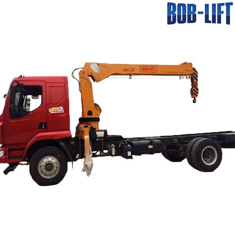 New Bob Lift Ton Telescopic Mini Truck Mounted Mobile Crane Sq Sa