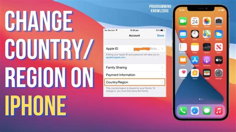 How To Change Country Region On IPhone YouTube