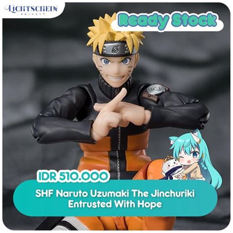 Jual SHF Naruto Uzumaki The Jinchuriki Entrusted With Hope Shopee