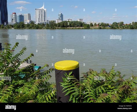 vienna and the danube Stock Photo - Alamy