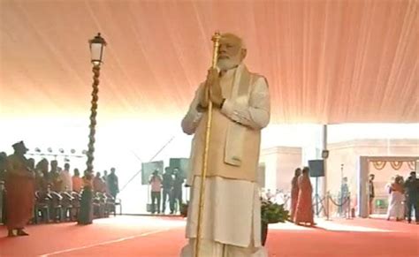 PM Modi Inaugurates New Parliament House Greatandhra