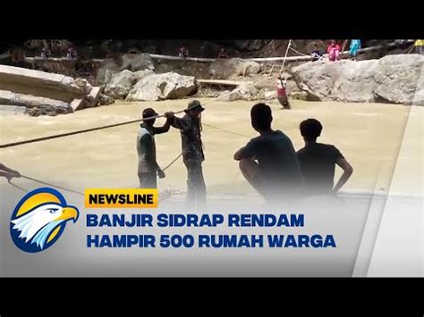 Ratusan Rumah Warga Sidrap Masih Terendam Banjir Youtube