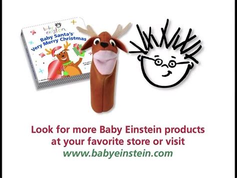 Baby Santas Very Merry Christmas Book Reindeer Puppet By Baby