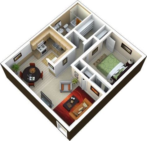 Sq Ft Studio Floor Plan Floorplans Click