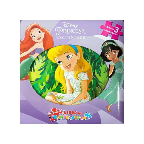 Mi Primer Libro De Rompecabezas Disney Princess Beginnings Phidal