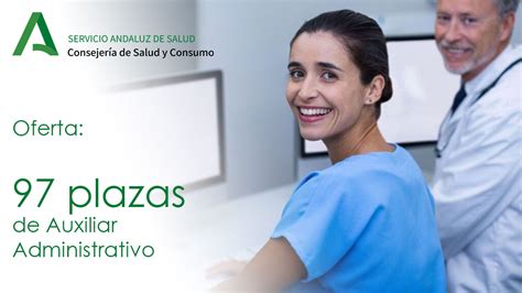 Oferta De Plazas De Auxiliar Administrativo De Servicios De Salud En