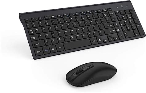 Wireless Keyboard Mouse Combo Cimetech Compact Full Size Wireless