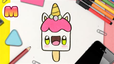 Acerca De Como Dibujar Un Helado Unicornio Kawaii Ahora Dibujos Para