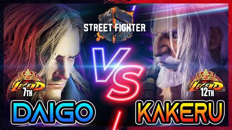 SF6Daigo Ken VS Kakeru JP 2024 02 04Street Fighter 6 YouTube