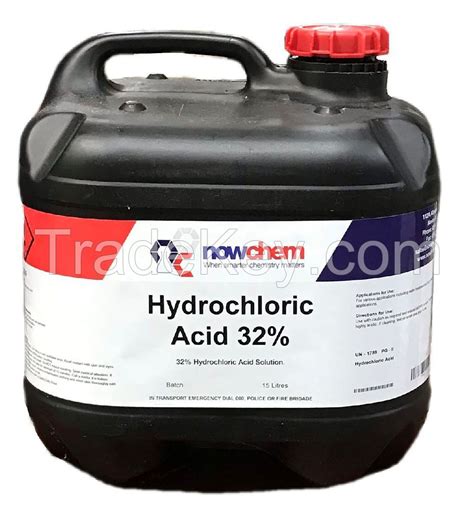 Best Quality Hydrochloric Acid Liquid Form HCL 35 Purity Drums IBC