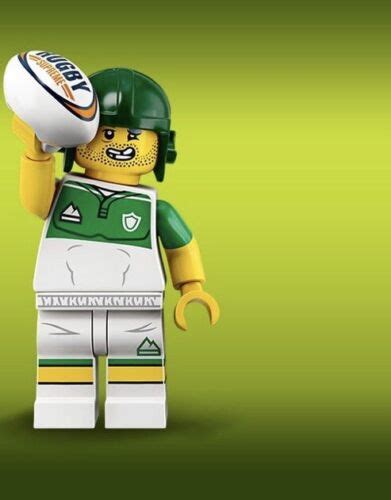 Lego Minifigures Series 19 71025 Rugby Player EBay