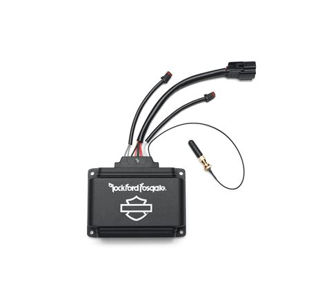 Harley Davidson Audio Powered By Rockford Fosgate Amplifier For Road