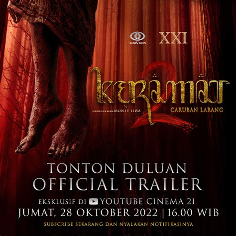 OFFICIAL TRAILER KERAMAT 2 CARUBAN LARANG DI YOUTUBE CINEMA21 Hari