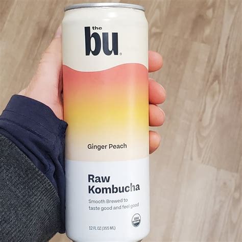 The Bu Ginger Peach Kombucha Review Abillion