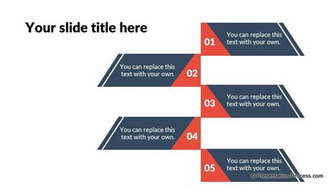 Flat Design Templates For Powerpoint List