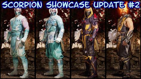 Scorpion Showcase Gear Skins December Update Mortal Kombat