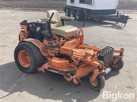 Scag Stt61a 25ch Turf Tiger Commercial Zero Turn Lawn Mower Bigiron Auctions