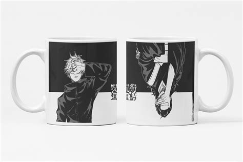 Caneca Satoru Gojo E Suguru Geto Jujutsu Kaisen Like Atacado