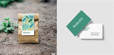 Radicchio Branding: Organic Seeds on Behance