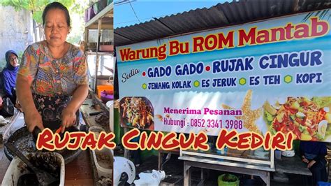 Rujak Cingur Viral Di Kediri Youtube