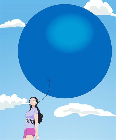 Robin With Her Big Blue Balloon By Hakdurbin On Deviantart