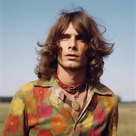 1960s Hippie Hairstyles and Haircuts for Men: Free-Spirited Revolution