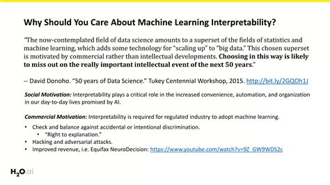 Machine Learning Interpretability Mateusz Dymczyk H2o Ai World