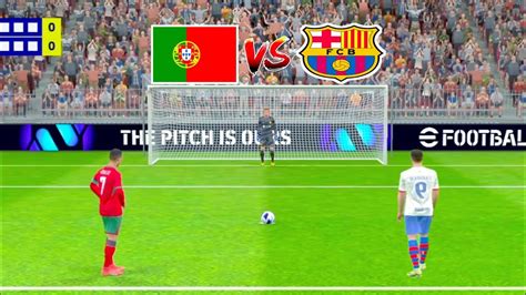 Ronaldo Vs Lewandowski 🔥 Portugal Vs Barcelona 🔥 Penalty Shootout 🔥