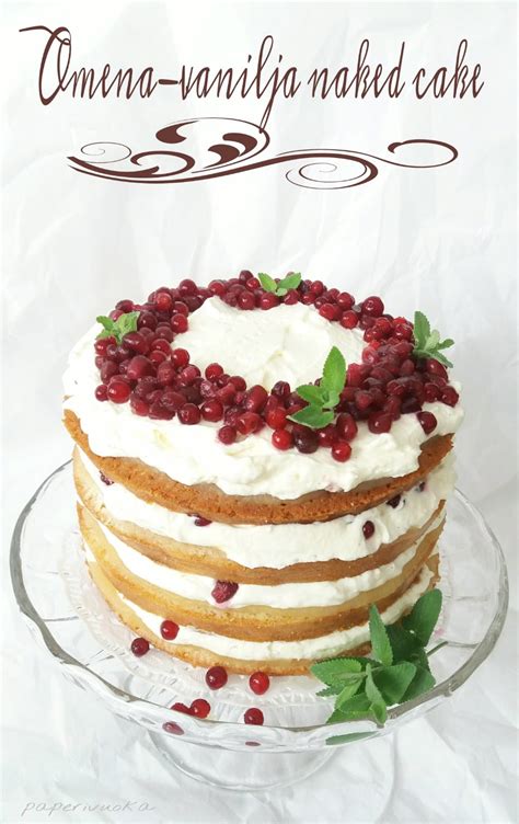 Paperivuoka Omena Vanilja Naked Cake Blogi V