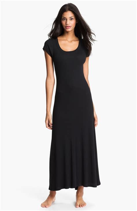 Lauren Ralph Lauren Cap Sleeve Maxi Gown Nordstrom