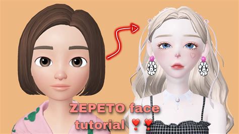 Zepeto Face Tutorial Youtube