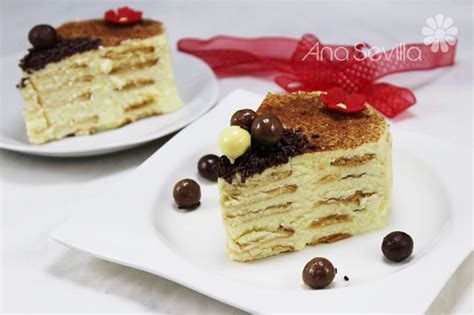 Tarta De Galletas Y Mascarpone Tradicional Juani De Ana Sevilla