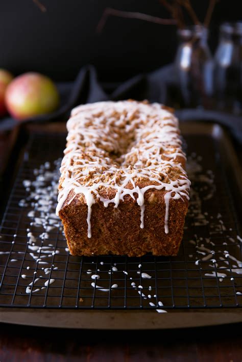 Sour Cream Apple Coffee Cake With Maple Pecan Streusel