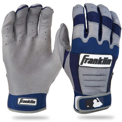 Franklin Sports Mlb Cfx Pro Baseball Batting Gloves Graynavy Adult