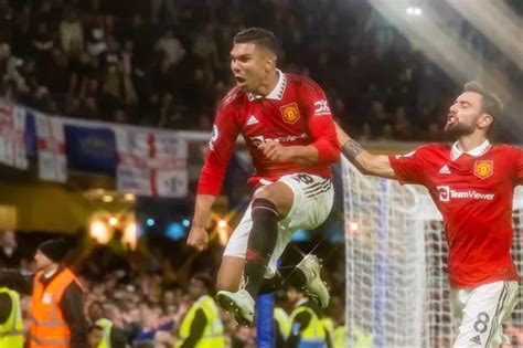 Casemiro sends one-word message after scoring dramatic first Manchester ...