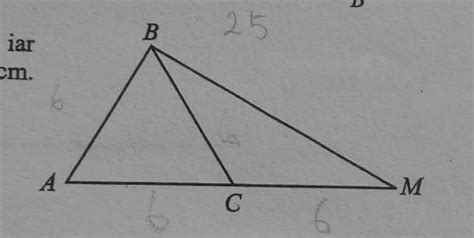 B 4 În figura alăturată este reprezentat triunghiul echilateral ABC