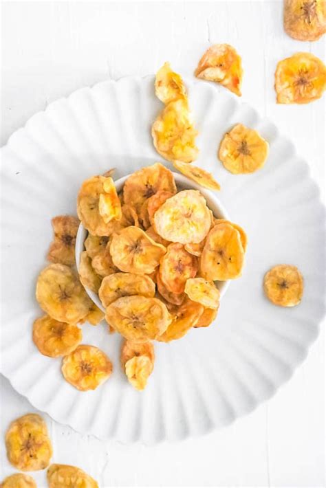 Air Fryer Banana Chips Wholesome Simple Recipe Doctor Woao