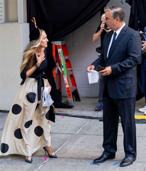 Carrie Bradshaw y Mr Big juntos en las primeras imágenes de Sex and the City Revista