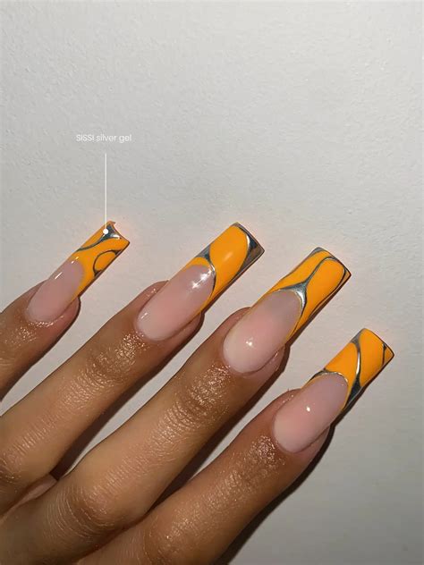 Summer Nail Inspo🧡 Gallery Posted By Doll Nails Lemon8