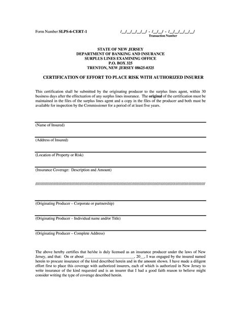 Ca Sdi Fillable D 1 Form Surplus Lines Printable Forms Free Online