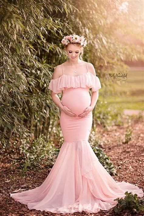 Mermaid Maternity Dresses For Photoshoot Gowns Mermaid Maternity Dress Maternity Dresses