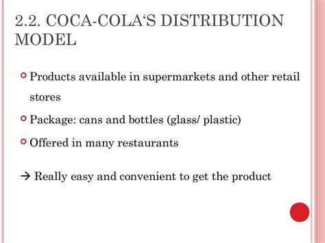 Coca Cola Strategy