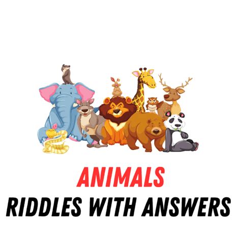 70+ Riddles about Animals with Answers - Riddle Quests