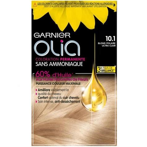 Garnier Coloration Permanente Olia 101 Blonde Populaire Ultra Clairgarnier Cdiscount Au